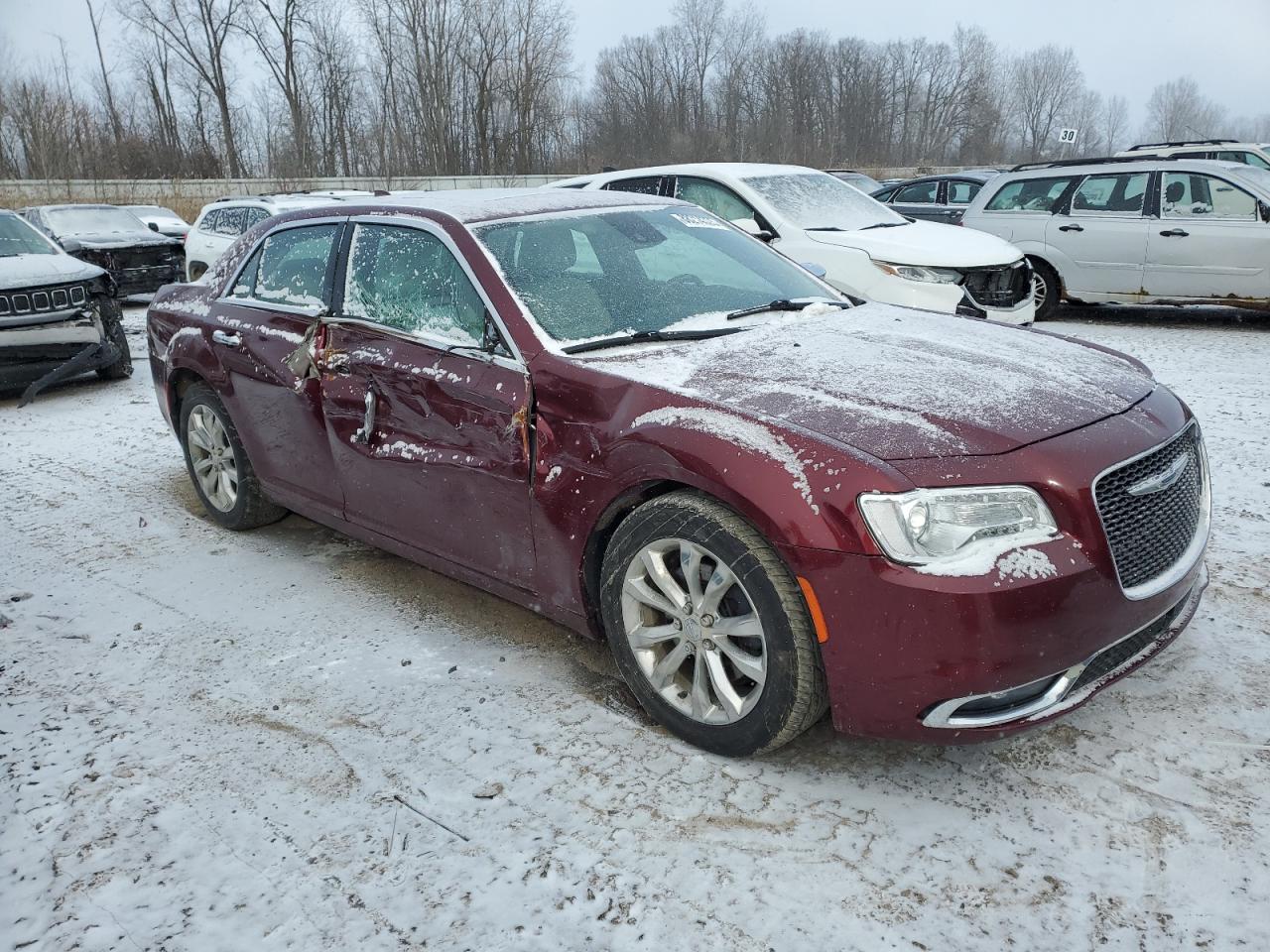 2016 Chrysler 300 VIN 2C3CCAKG2GH220660 Copart auction photo, side / minor dent/scratches damage thumbnail 4