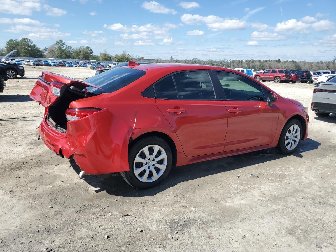 2021 Toyota Corolla VIN 5YFEPMAE1MP259529 Copart auction photo, rear end / front end damage thumbnail 3
