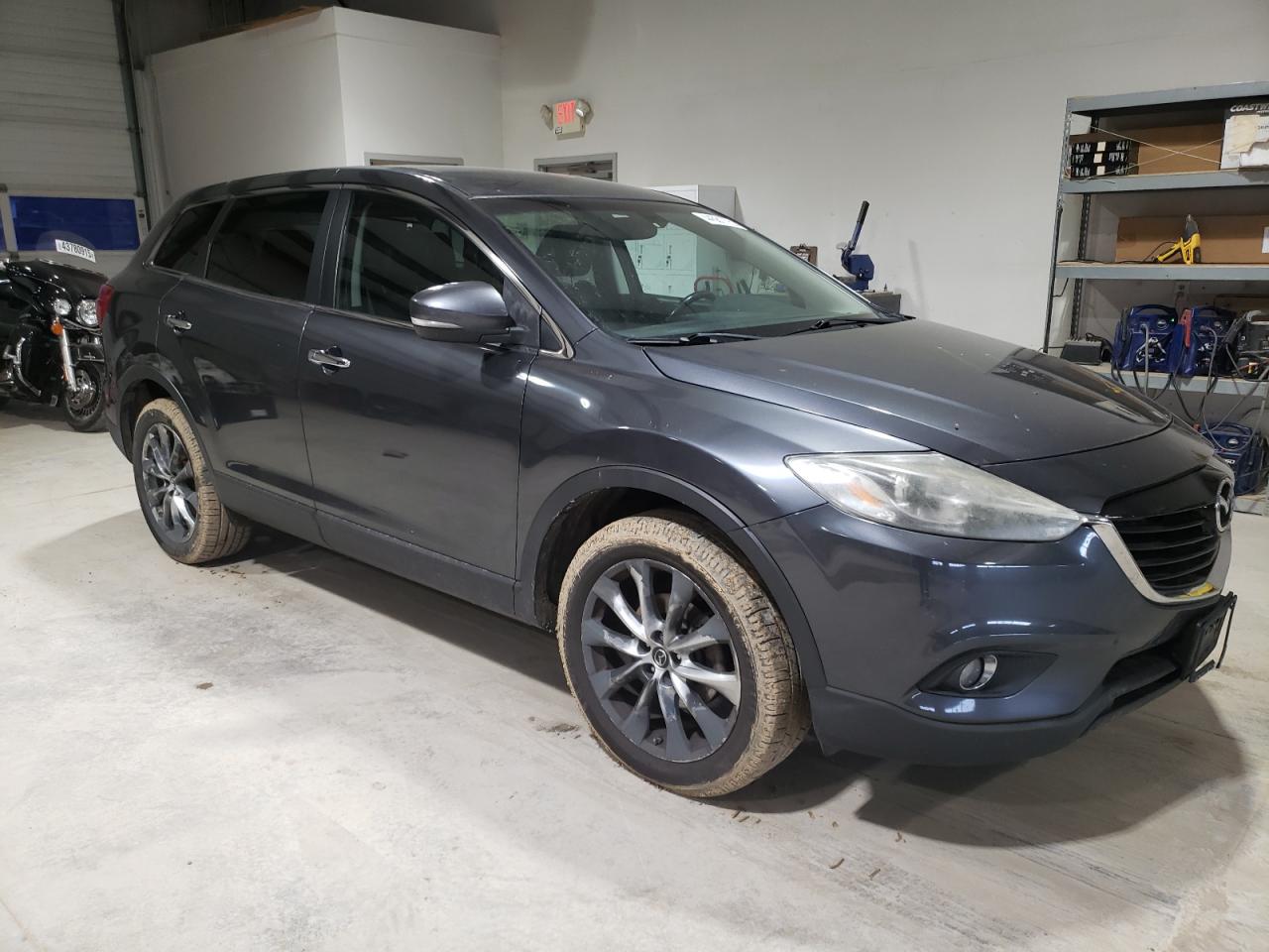 2014 Mazda CX-9 VIN JM3TB3DV3E0446740 Copart auction photo, rear end damage thumbnail 4