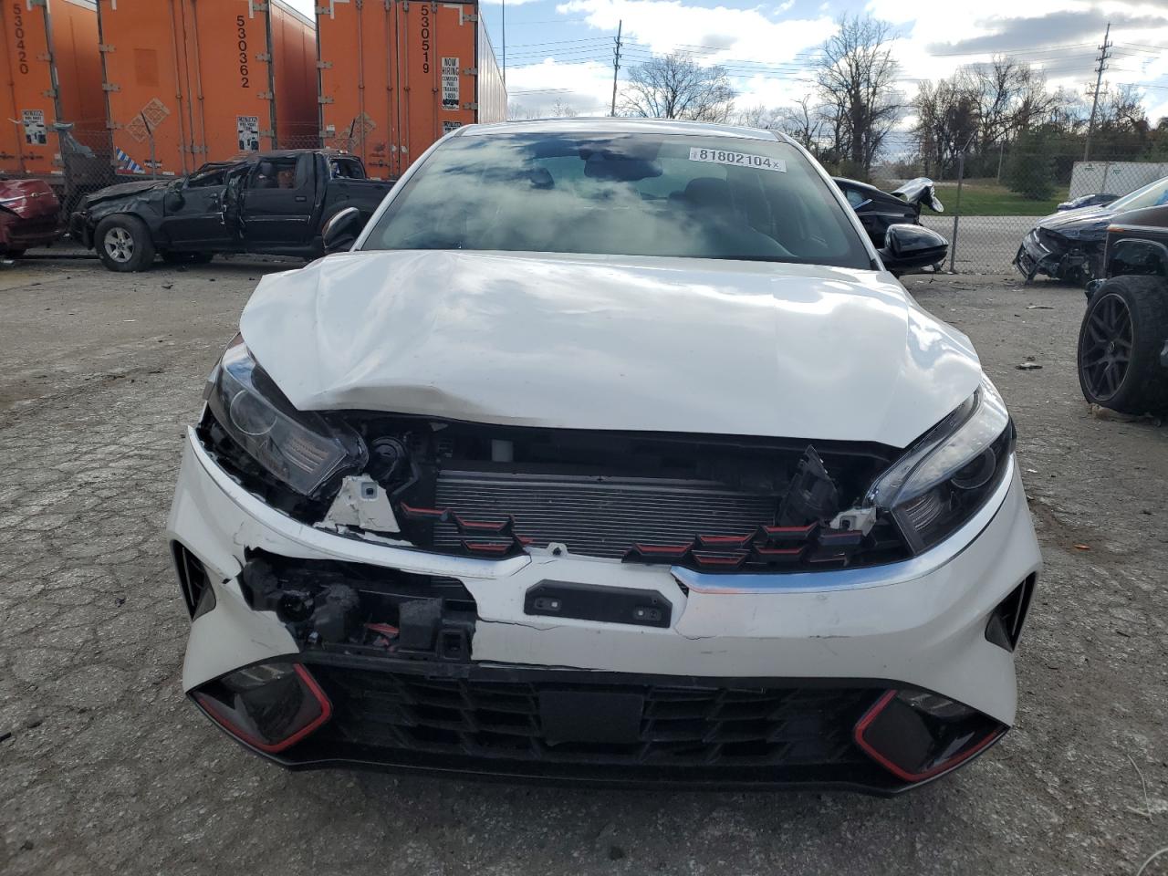 2024 KIA Forte VIN 3KPF54AD0RE838442 Copart auction photo, rear end / front end damage thumbnail 5