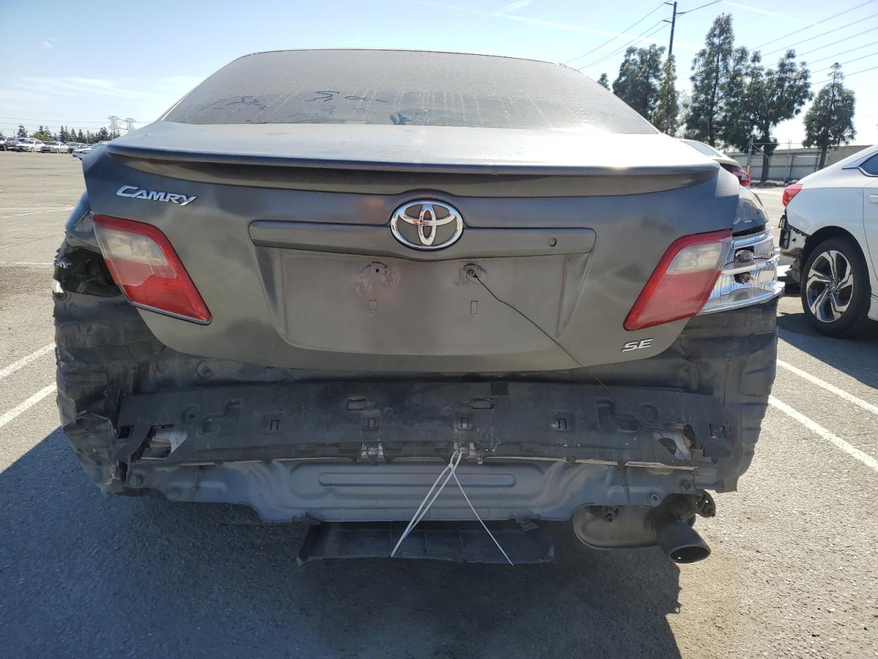 2009 Toyota Camry VIN 4T1BE46KX9U808304 Copart auction photo, rear end / mechanical damage thumbnail 6