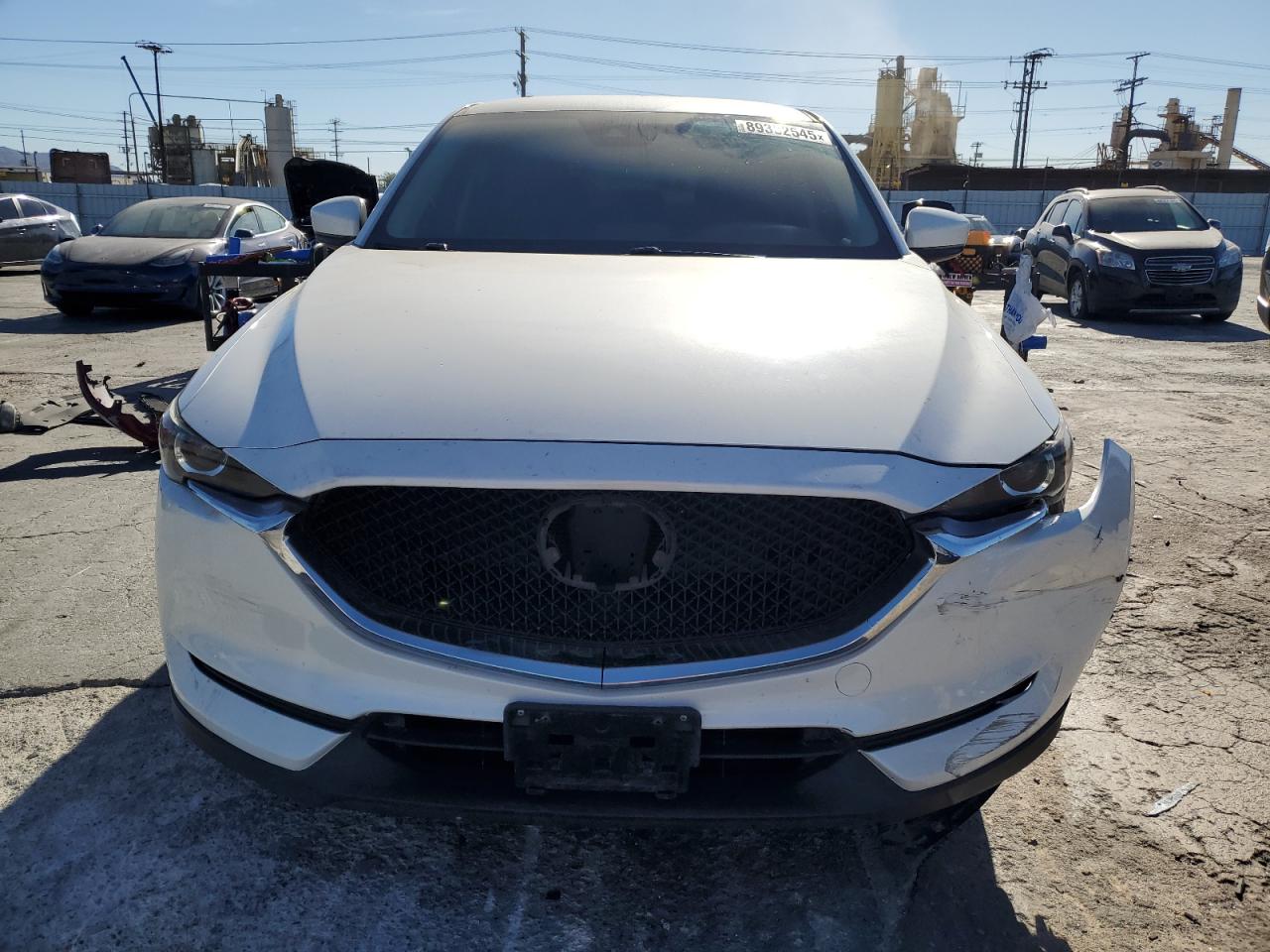 2019 Mazda CX-5 VIN JM3KFABM4K1509932 Copart auction photo, front end / rear end damage thumbnail 5