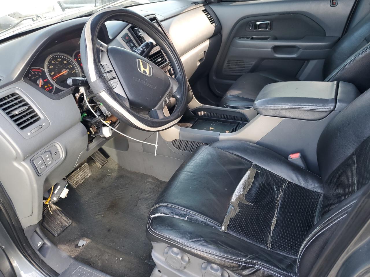 2008 Honda Pilot VIN 5FNYF18208B006617 Copart auction photo, mechanical / rear end damage thumbnail 7