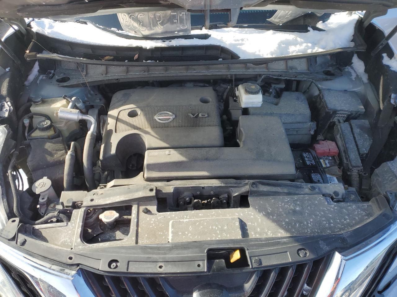 2017 Nissan Murano VIN 5N1AZ2MH7HN120085 Copart auction photo, front end damage thumbnail 11