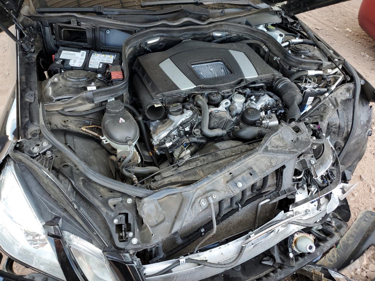 2010 Mercedes-Benz E-klasse VIN WDDHF5GB0AA066121 Copart auction photo, front end / side damage thumbnail 13