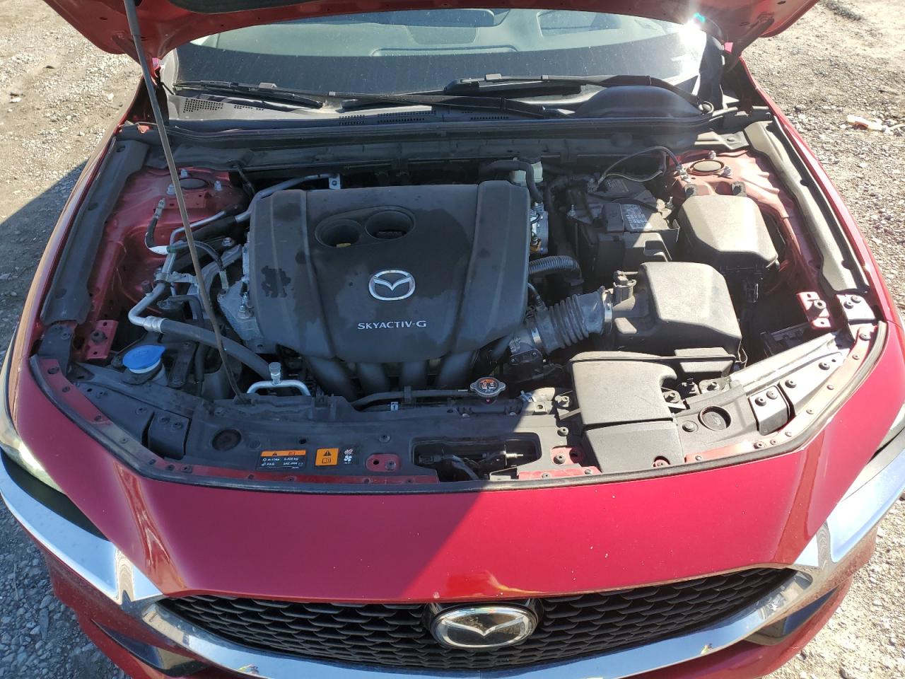 2019 Mazda 3 VIN 3MZBPAEMXKM103980 Copart auction photo, rear end / side damage thumbnail 11