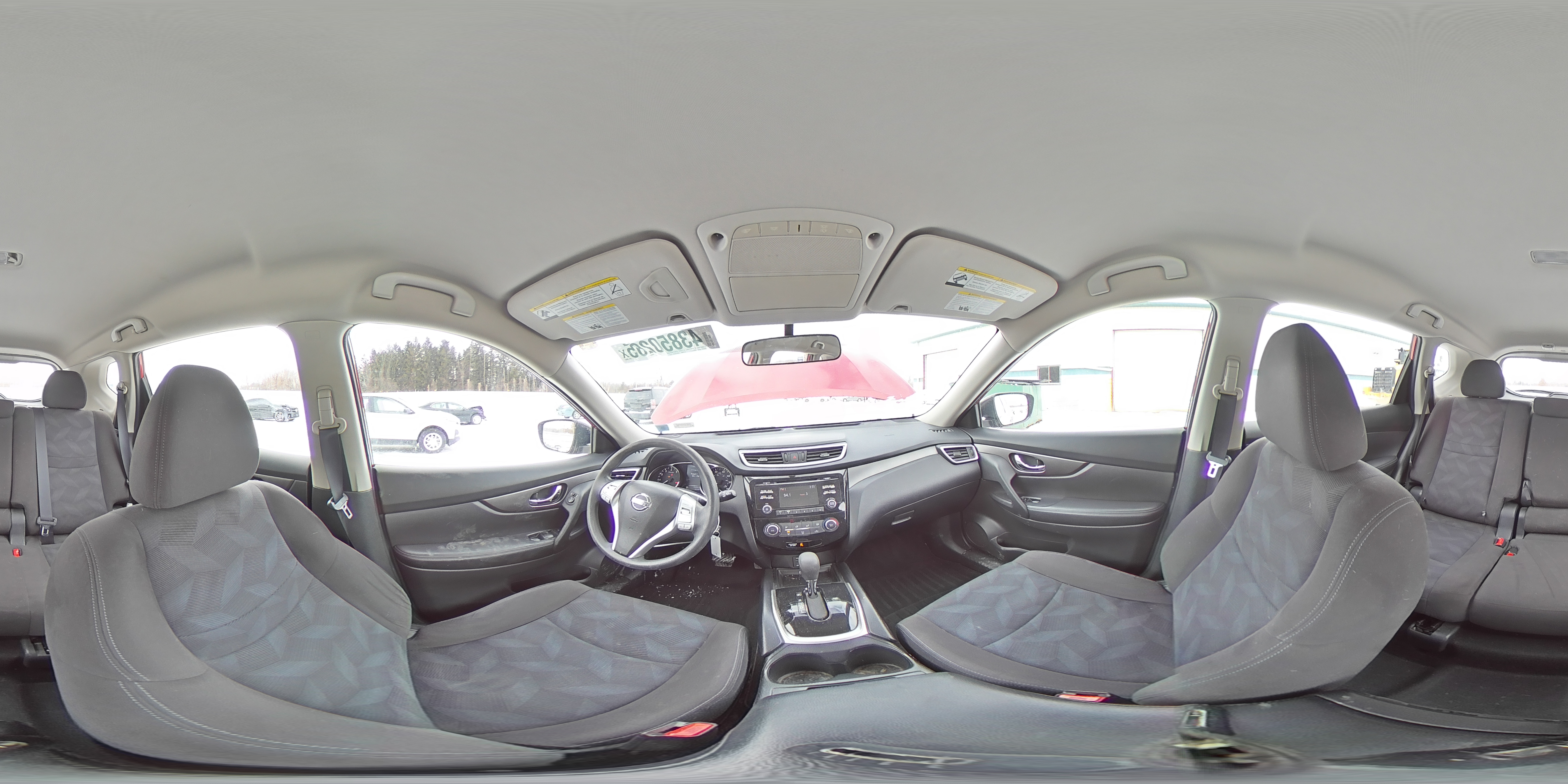 2015 Nissan Rogue VIN KNMAT2MV1FP586267 Copart auction photo, front end damage thumbnail 14