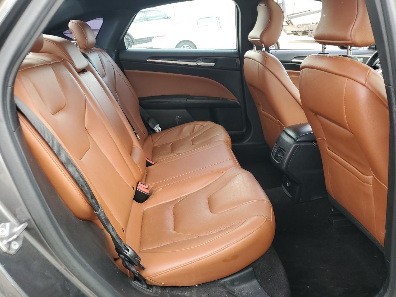 2019 Ford Fusion VIN 3FA6P0RU6KR182145 Copart auction photo, rear end damage thumbnail 10