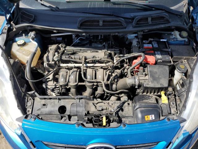 2013 Ford Fiesta VIN 3FADP4EJ1DM186338 Copart auction photo, undercarriage damage thumbnail 11