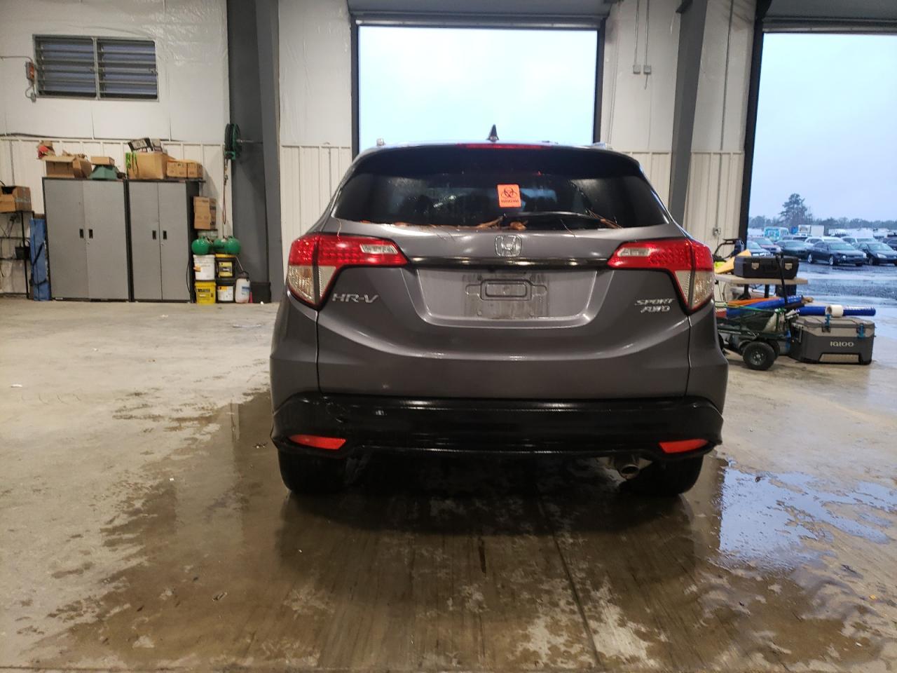 2022 Honda HR-V VIN 3CZRU6H10NM770614 Copart auction photo, front end / mechanical damage thumbnail 6