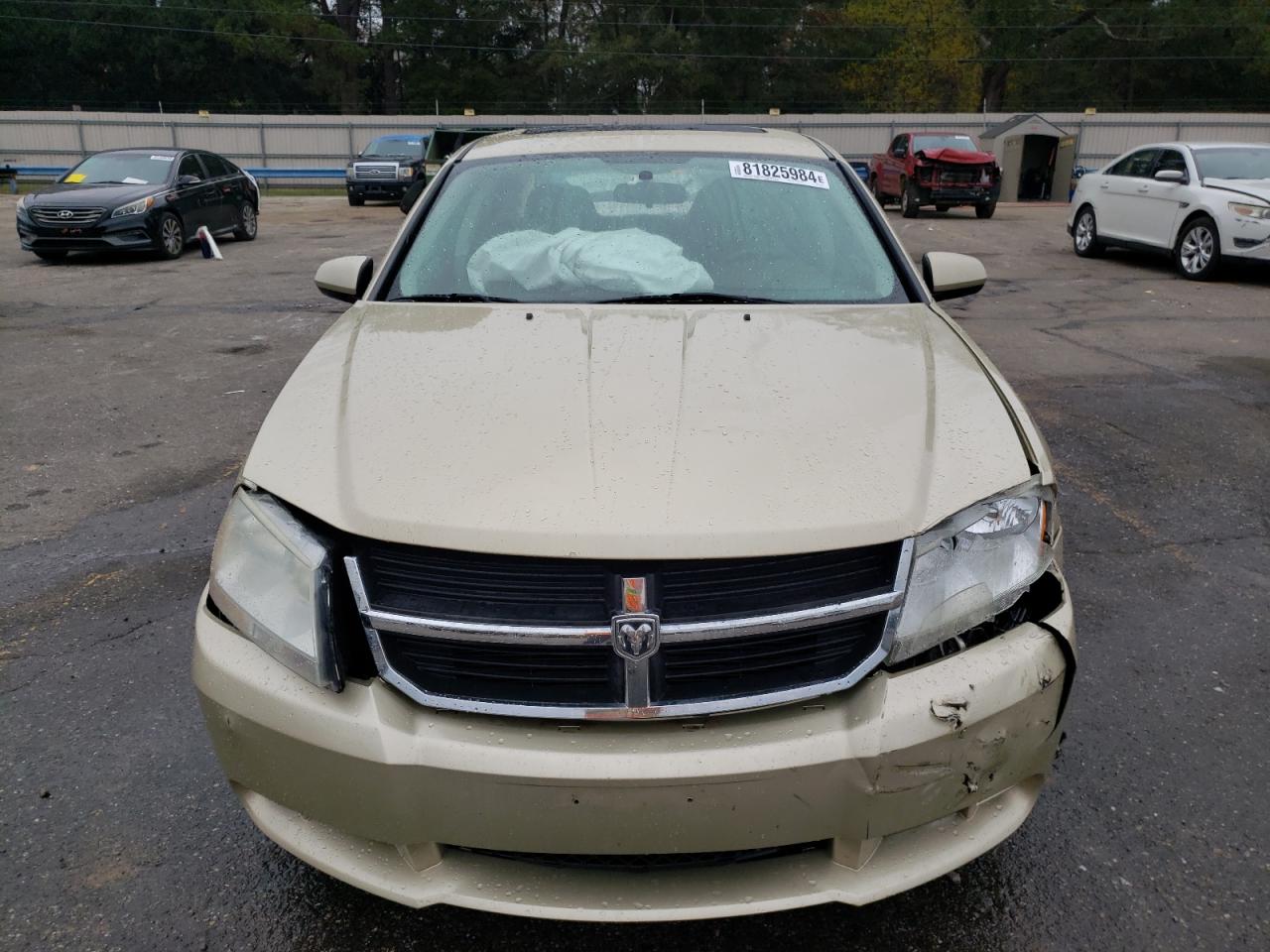 2010 Dodge Avenger VIN 1B3CC1FB0AN191881 Copart auction photo, front end damage thumbnail 5