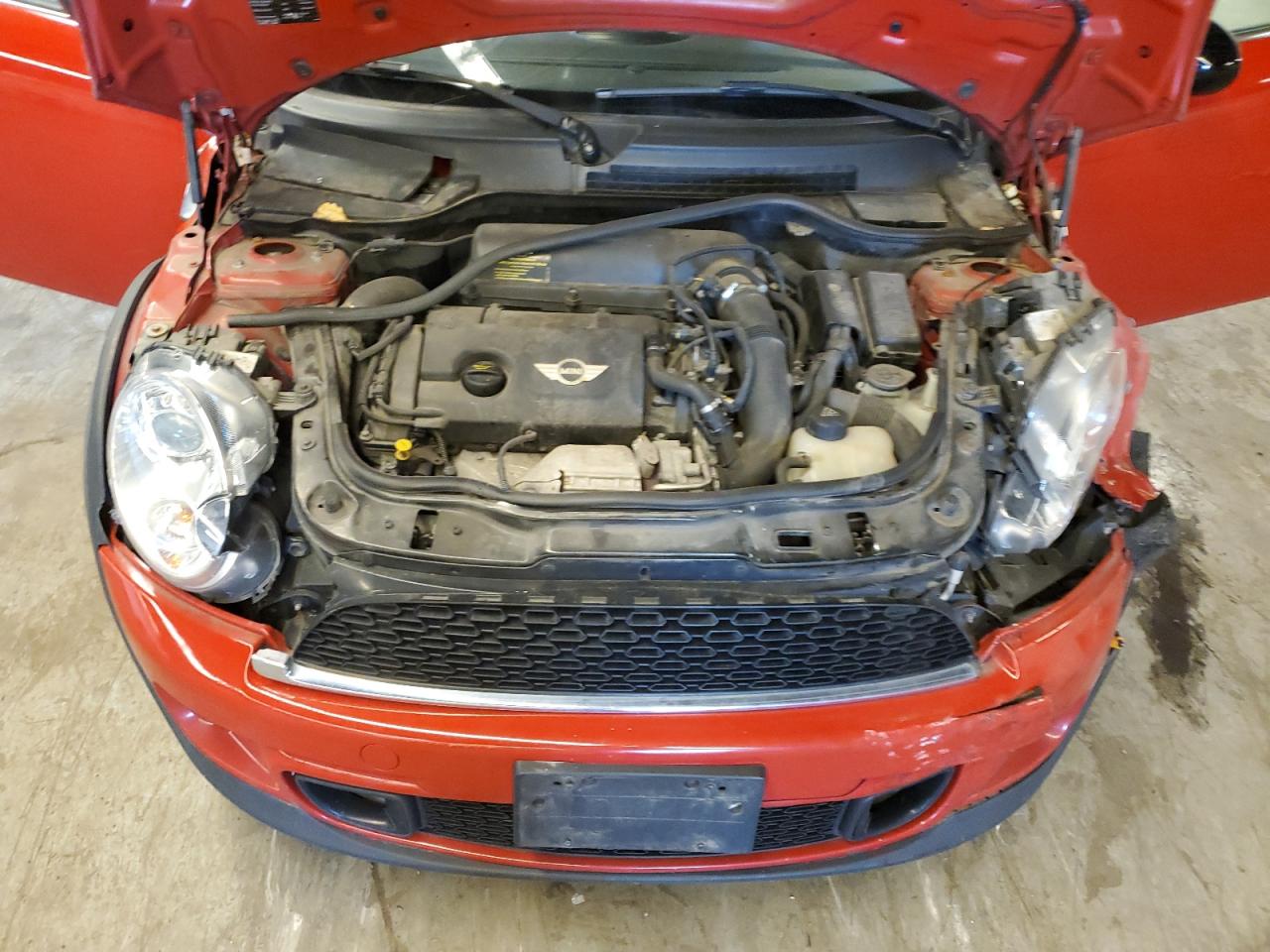 2014 MINI Cooper VIN WMWZG3C52ET800765 Copart auction photo, front end / minor dent/scratches damage thumbnail 12