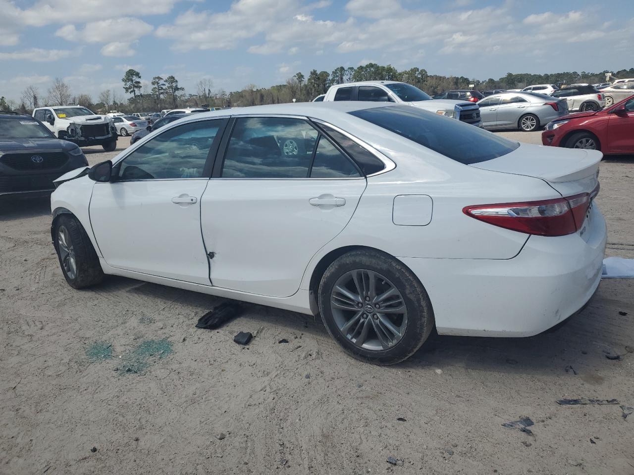 2017 Toyota Camry VIN 4T1BF1FK6HU342770 Copart auction photo, front end / side damage thumbnail 2