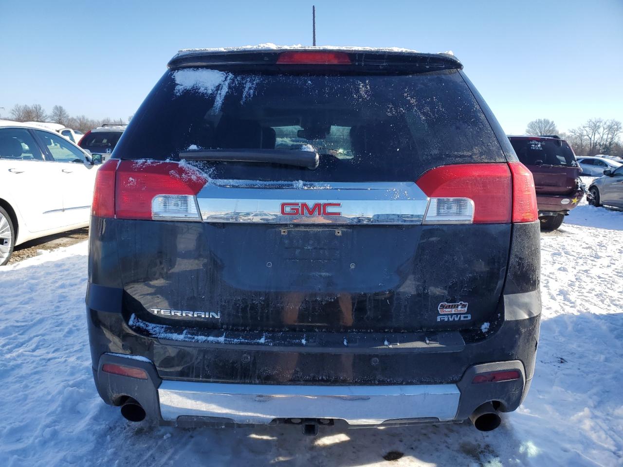 2014 GMC Terrain VIN 2GKFLYE35E6188200 Copart auction photo, front end / side damage thumbnail 6