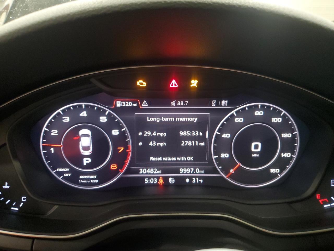 2019 Audi A5 VIN WAUFNCF50KA007153 Copart auction photo, front end damage thumbnail 9
