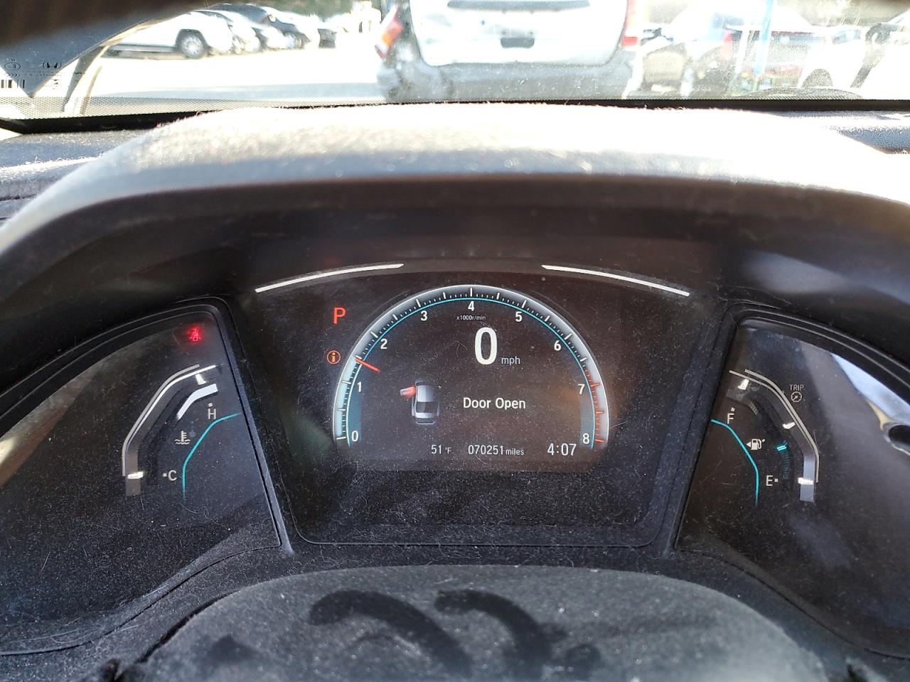 2019 Honda Civic VIN 2HGFC2F68KH511531 Copart auction photo, side / minor dent/scratches damage thumbnail 9