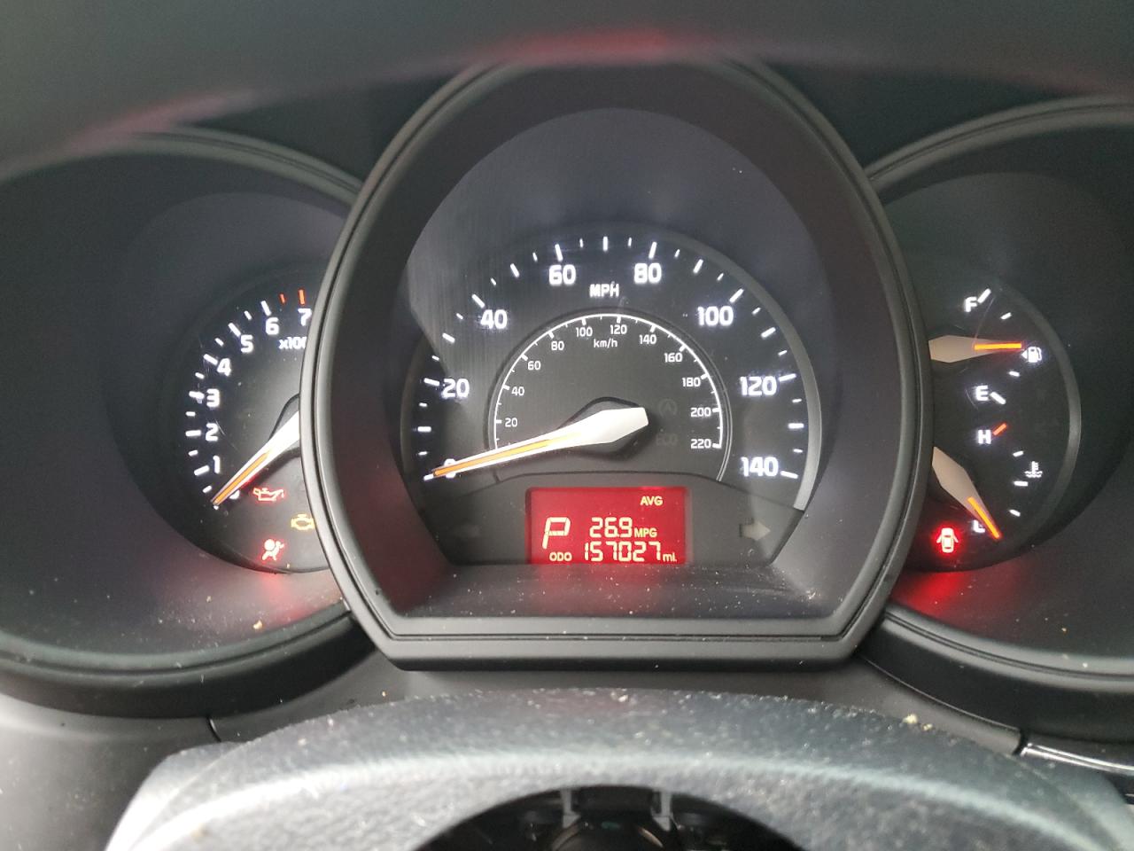 2017 KIA Rio VIN KNADM5A30H6011095 Copart auction photo, front end / side damage thumbnail 9