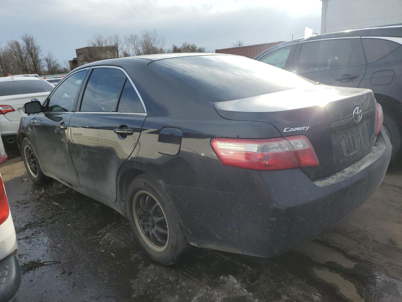 2007 Toyota Camry VIN 4T1BE46K37U137426 Copart auction photo, front end / side damage thumbnail 2