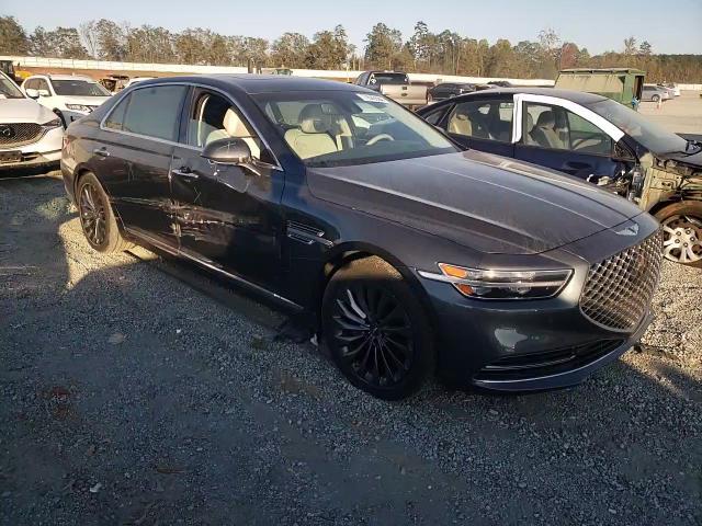 2020 Genesis G90 VIN KMTF34PA3LU083249 Copart auction photo, side / minor dent/scratches damage thumbnail 11