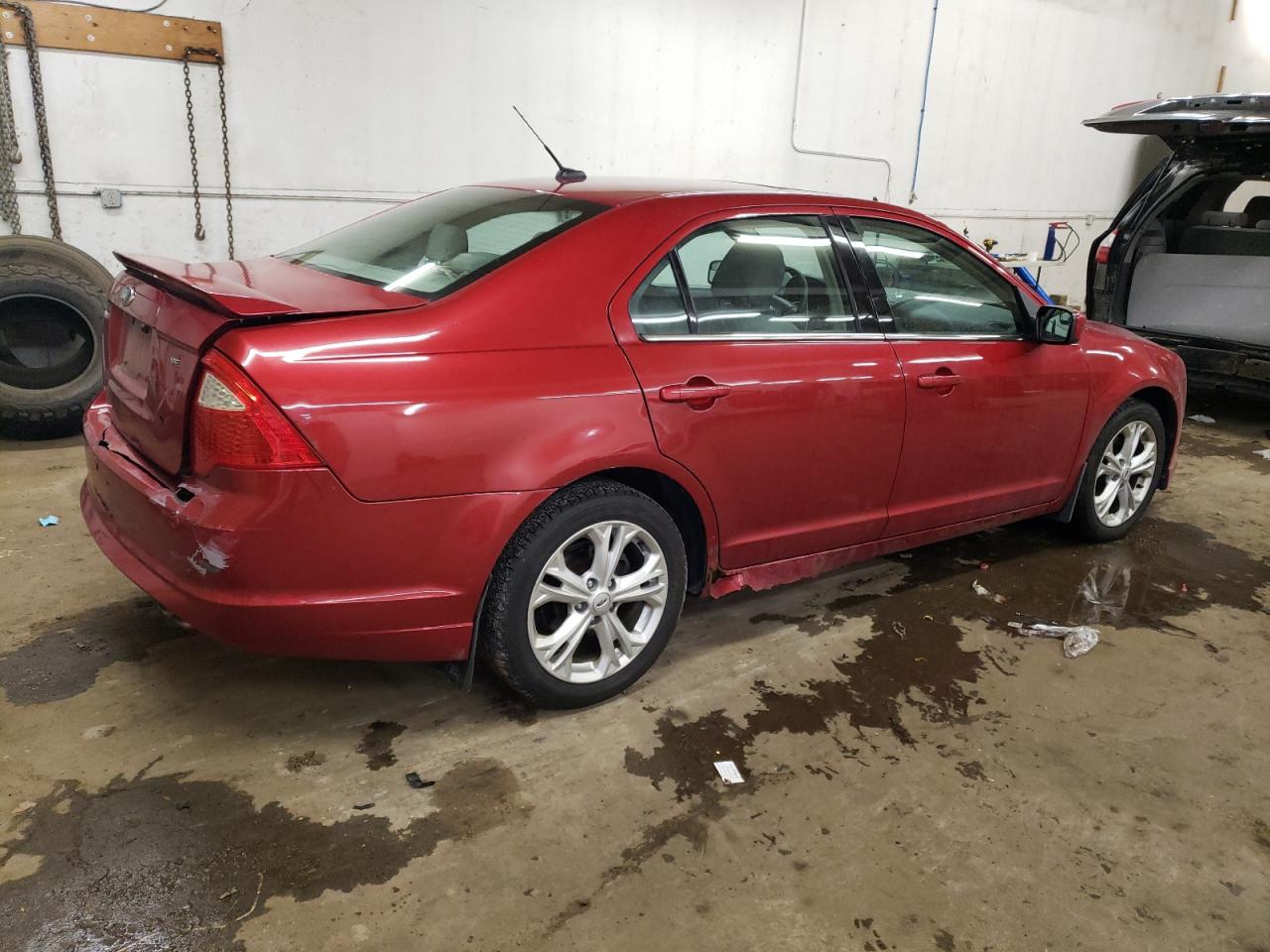 2012 Ford Fusion VIN 3FAHP0HAXCR438692 Copart auction photo, rear end damage thumbnail 3