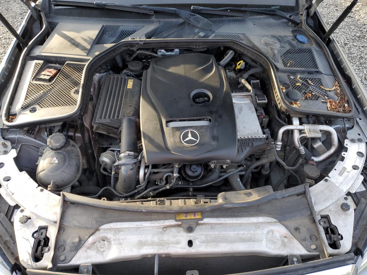 2015 Mercedes-Benz C-klasse VIN 55SWF4KB9FU070586 Copart auction photo, undercarriage damage thumbnail 11