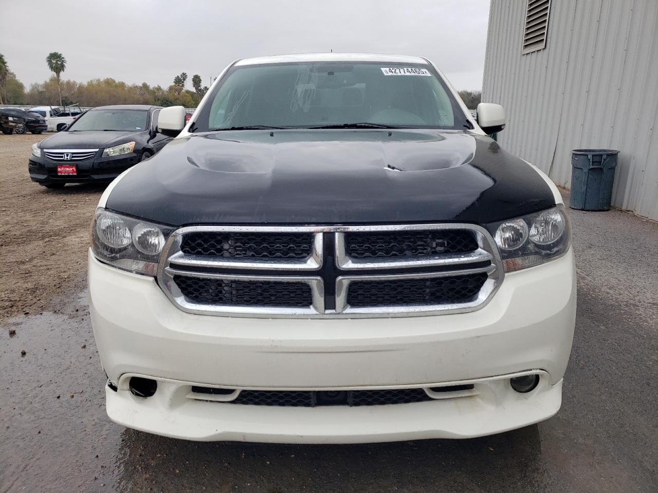2012 Dodge Durango VIN 1C4SDHCT1CC180769 Copart auction photo, rear end / minor dent/scratches damage thumbnail 5