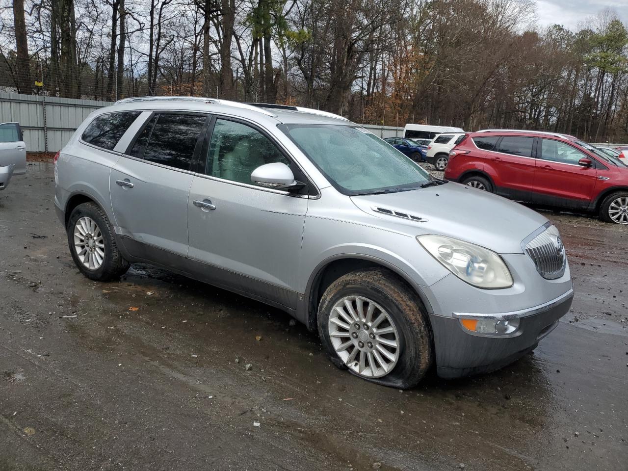 2010 Buick Enclave VIN 5GALRBED9AJ218896 Copart auction photo, side damage thumbnail 4
