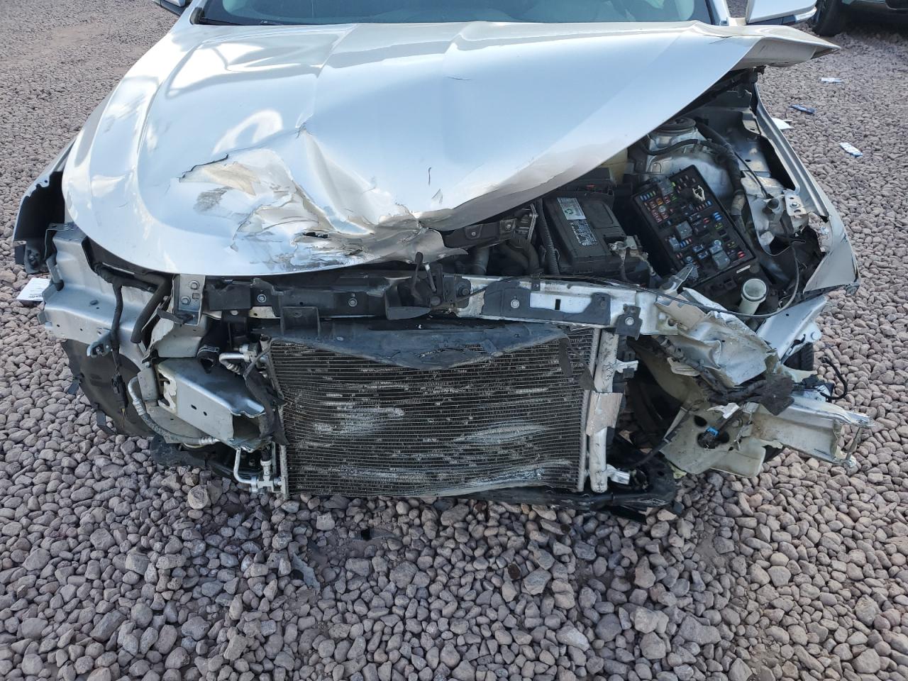 2016 Chevrolet Impala VIN 2G1115S39G9181954 Copart auction photo, front end damage thumbnail 11