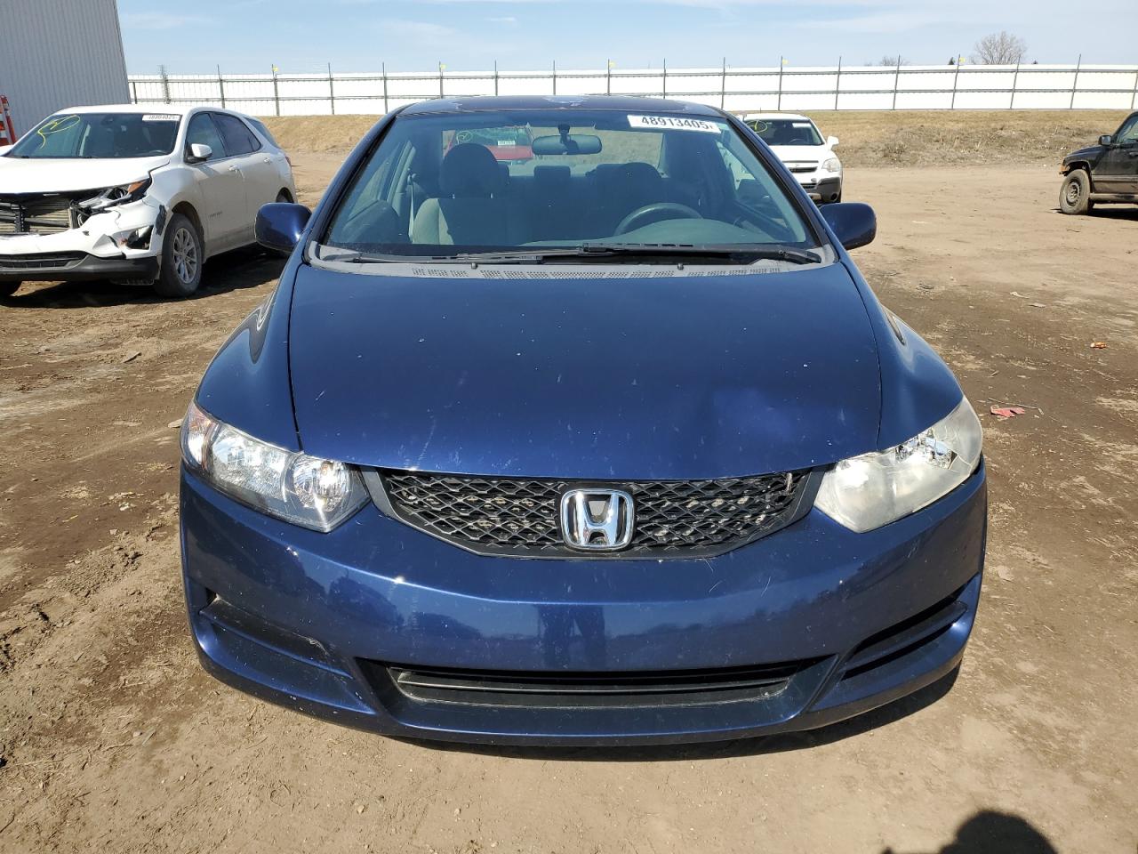 2010 Honda Civic VIN 2HGFG1B60AH505225 Copart auction photo, front end damage thumbnail 5