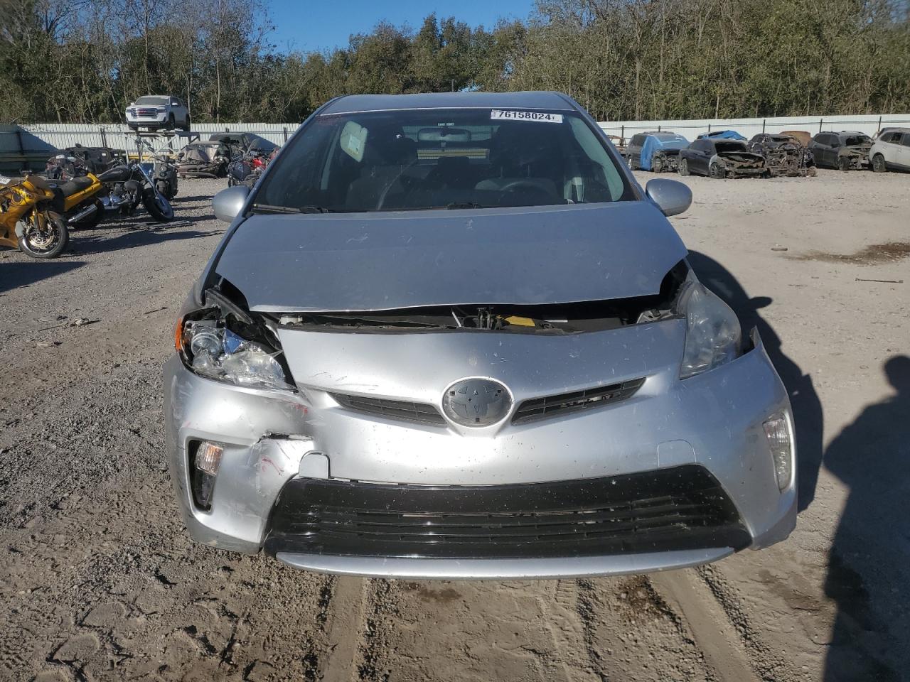 2013 Toyota Prius VIN JTDKN3DU5D5641372 Copart auction photo, front end / minor dent/scratches damage thumbnail 5