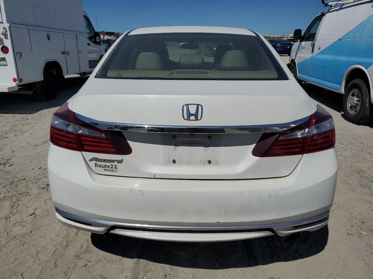 2017 Honda Accord VIN 1HGCR2F31HA217466 Copart auction photo, water/flood damage thumbnail 6