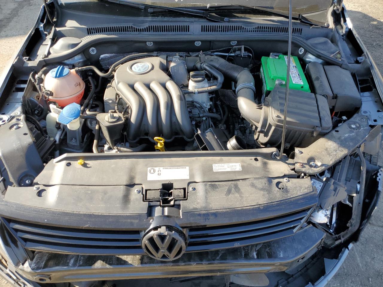 2014 Volkswagen Jetta VIN 3VW2K7AJ6EM236897 Copart auction photo, front end / minor dent/scratches damage thumbnail 12
