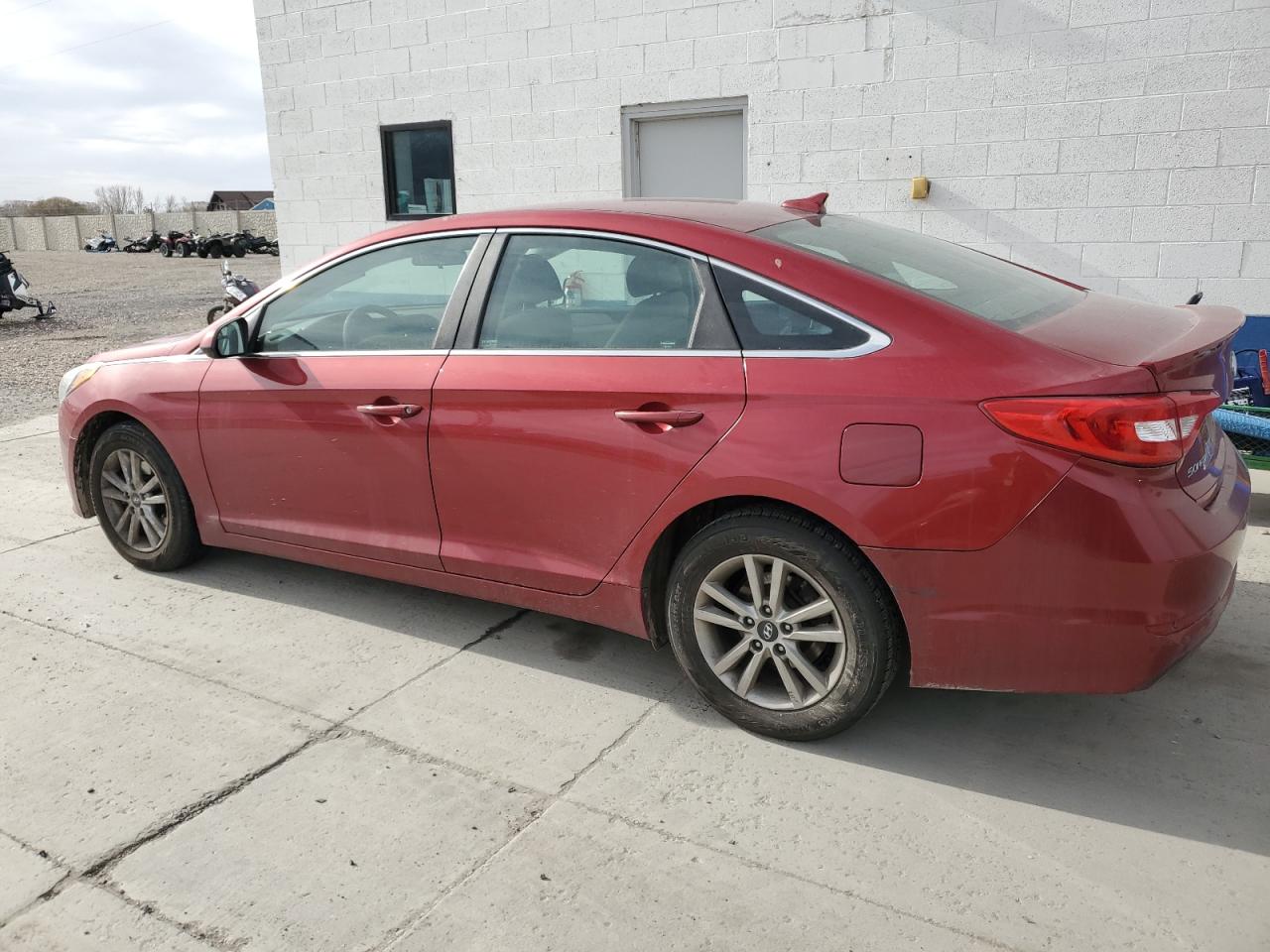 2015 Hyundai Sonata VIN 5NPE24AF6FH007279 Copart auction photo, mechanical damage thumbnail 2