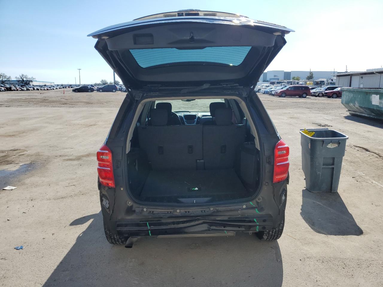 2016 Chevrolet Equinox VIN 2GNALBEKXG1145134 Copart auction photo, rear end / side damage thumbnail 6