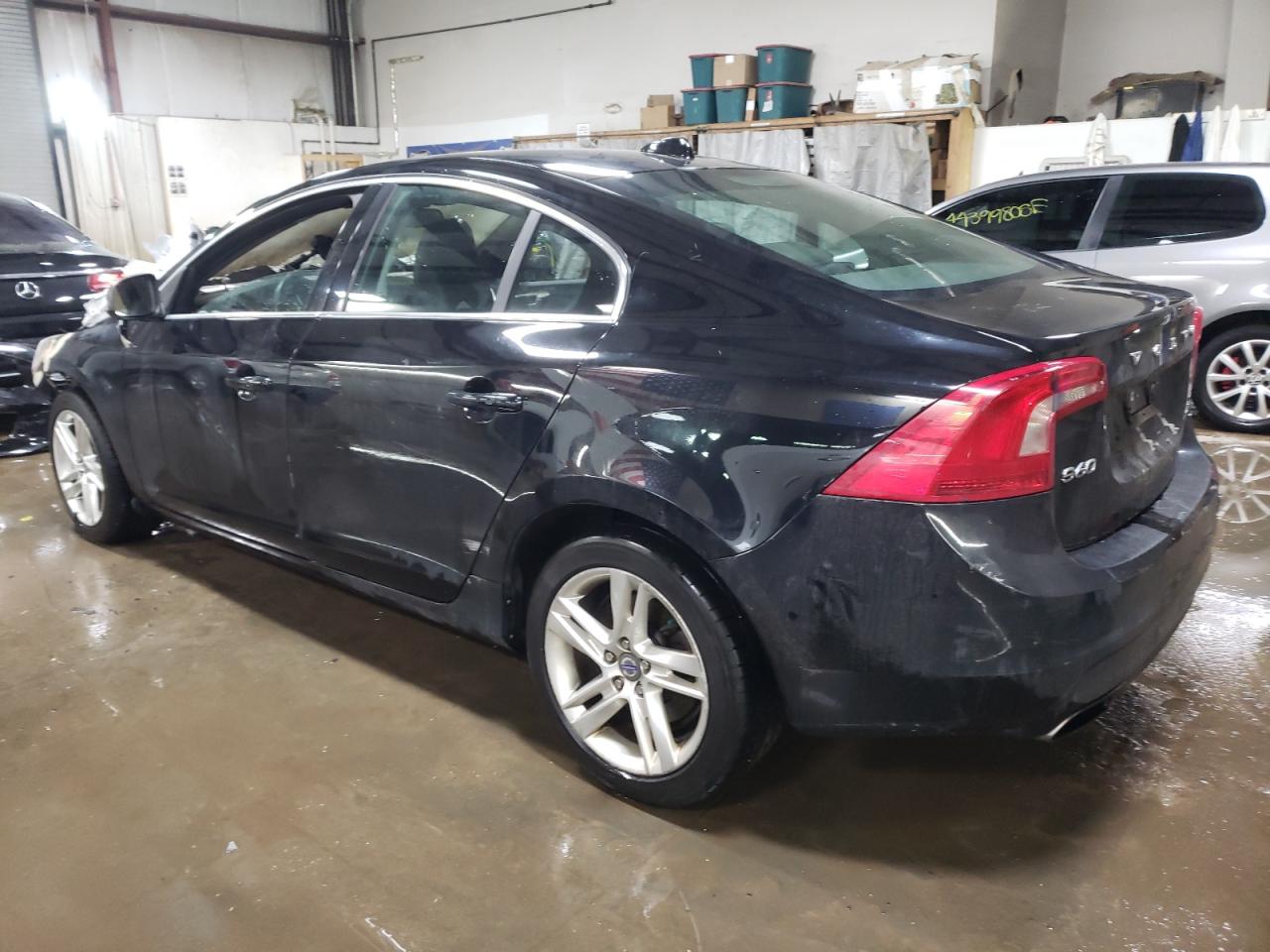 2015 Volvo S60 VIN YV1612TC2F1314545 Copart auction photo, burn - engine damage thumbnail 2