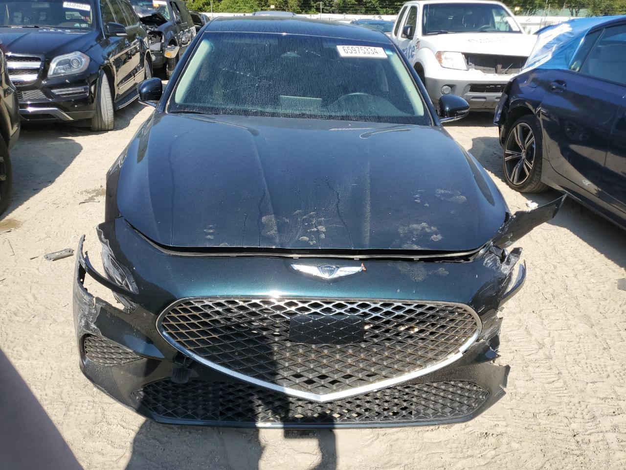 2022 Genesis G70 VIN KMTG34TA0NU103101 Copart auction photo, all over damage thumbnail 5