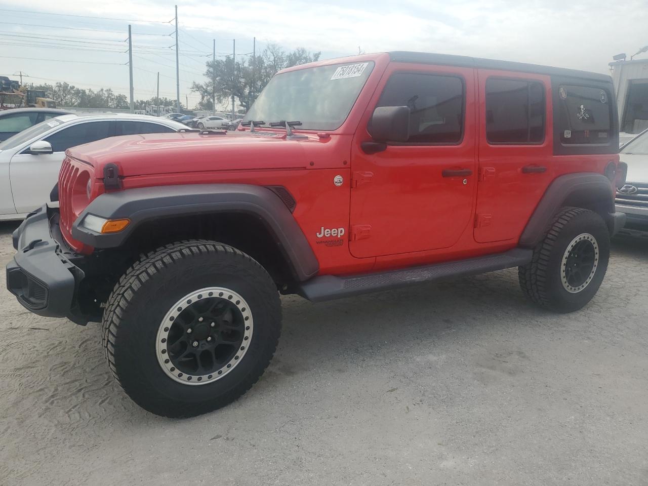 2018 Jeep Wrangler VIN 1C4HJXDG0JW139219