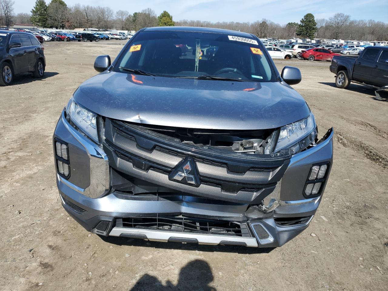 2020 Mitsubishi Outlander VIN JA4AP3AU0LU017889 Copart auction photo, front end / rear end damage thumbnail 5