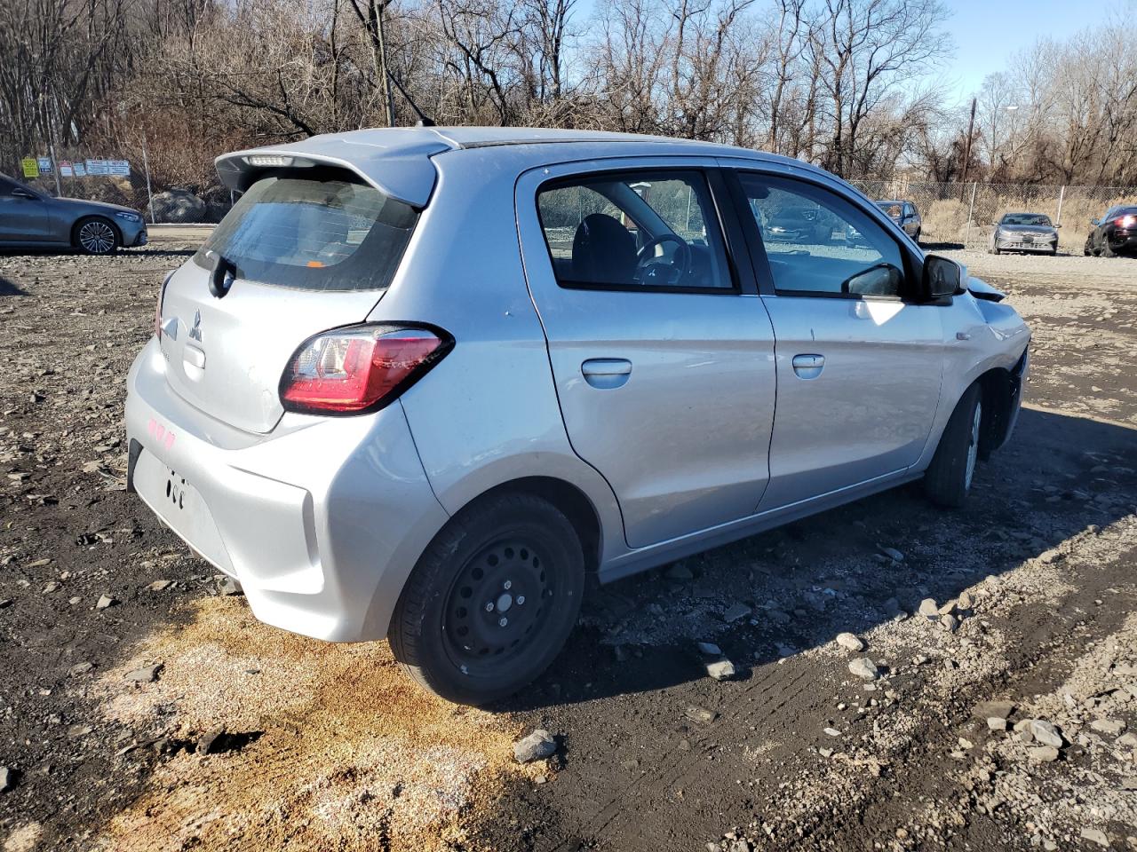 2022 Mitsubishi Mirage VIN ML32AUHJ4NH008494 Copart auction photo, front end damage thumbnail 3