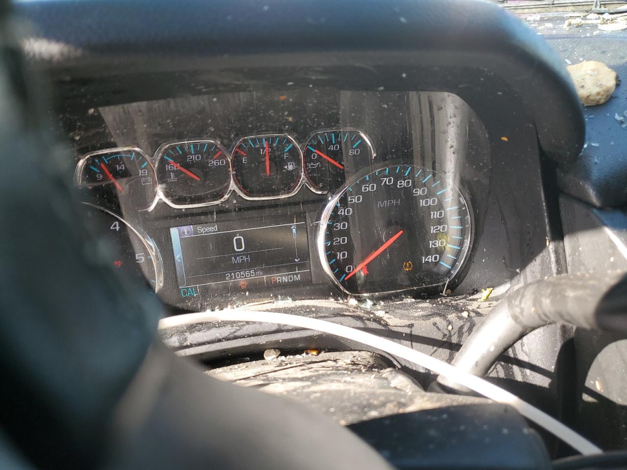 2015 Chevrolet Tahoe VIN 1GNSKBKCXFR533068 Copart auction photo, all over damage thumbnail 9