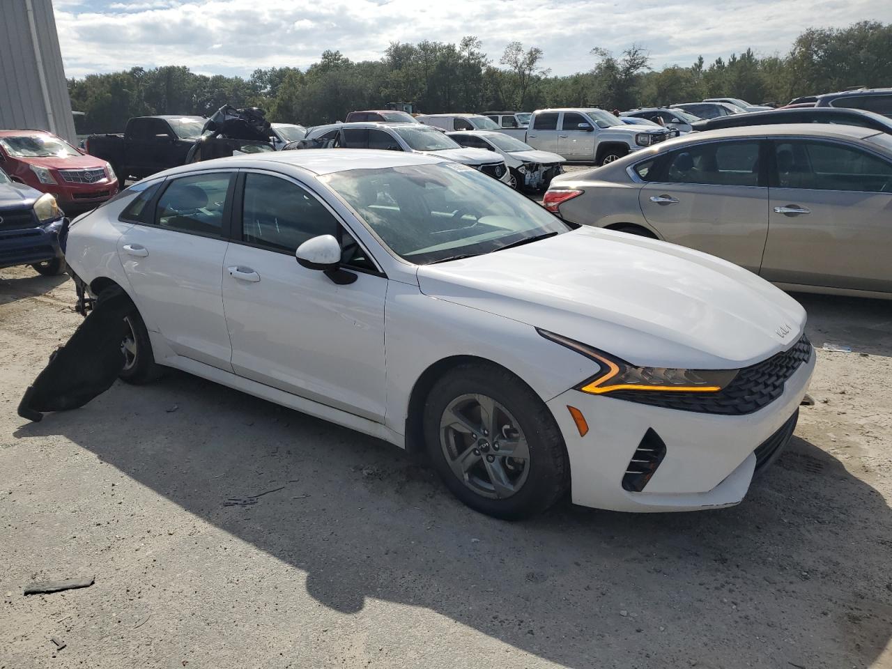 2022 KIA K5 VIN 5XXG14J29NG106083 Copart auction photo, rear end damage thumbnail 4