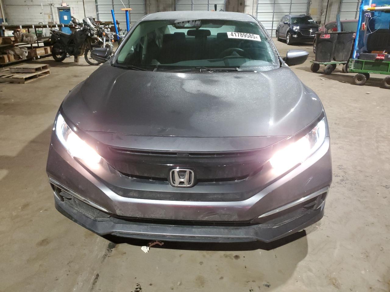 2020 Honda Civic VIN 2HGFC2F67LH531979 Copart auction photo, side / front end damage thumbnail 5