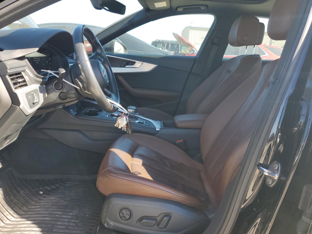 2018 Audi A4 VIN WAUENAF41JN009718 Copart auction photo, front end / hail damage thumbnail 7