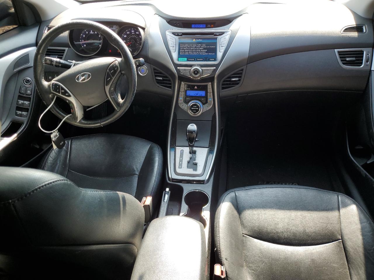 2013 Hyundai Elantra VIN 5NPDH4AEXDH248440 Copart auction photo, side damage thumbnail 8