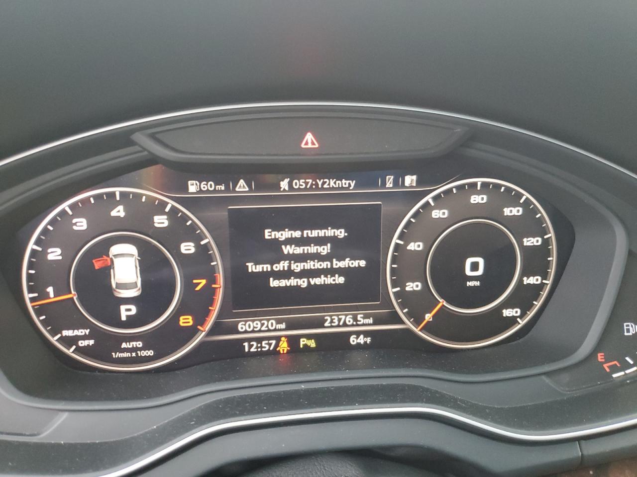2018 Audi Q5 VIN WA1BNAFY4J2024962 Copart auction photo, front end damage thumbnail 9