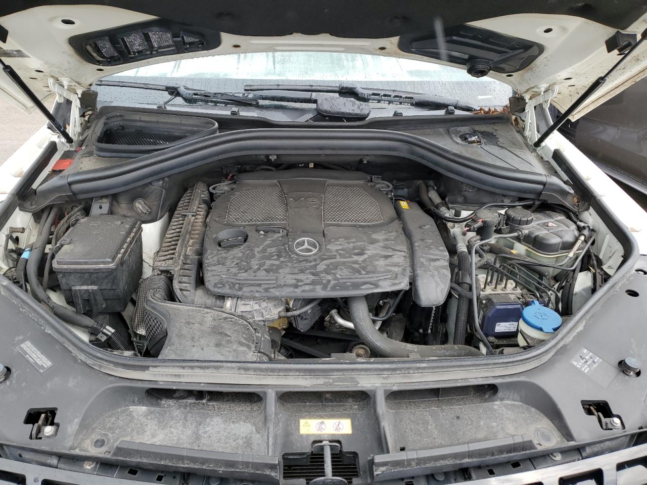 2013 Mercedes-Benz M-klasse VIN 4JGDA5HB2DA173726 Copart auction photo, water/flood damage thumbnail 12
