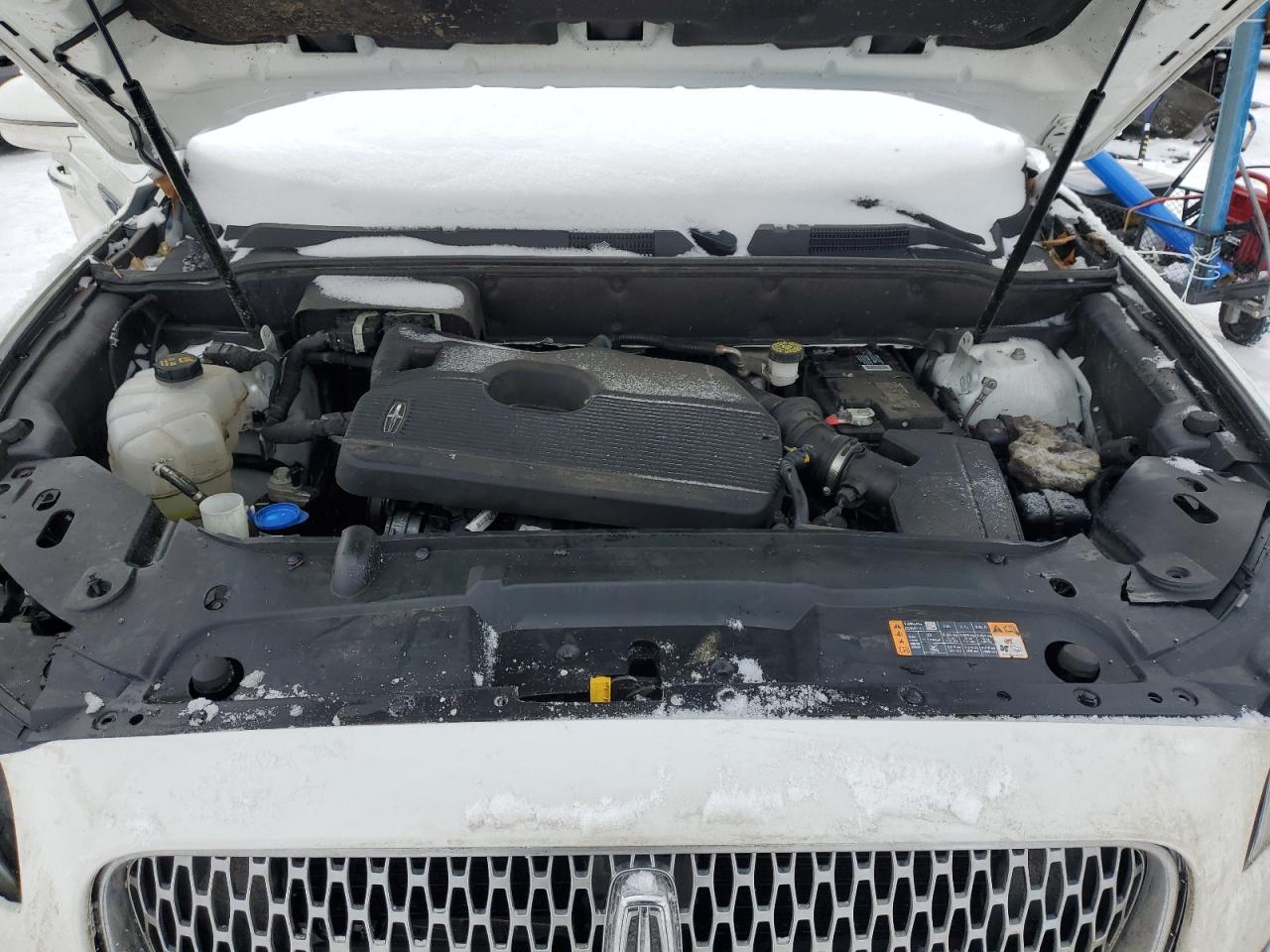 2020 Lincoln Nautilus VIN 2LMPJ8K94LBL25095 Copart auction photo, rollover damage thumbnail 12