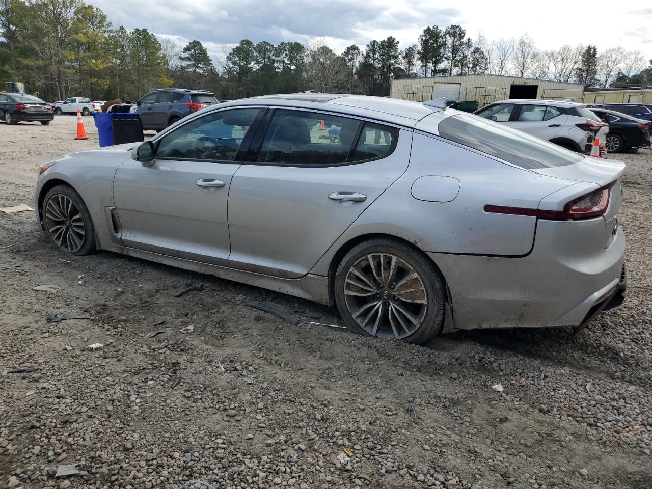 2018 KIA Stinger VIN KNAE25LA2J6022708 Copart auction photo, front end / rear end damage thumbnail 2