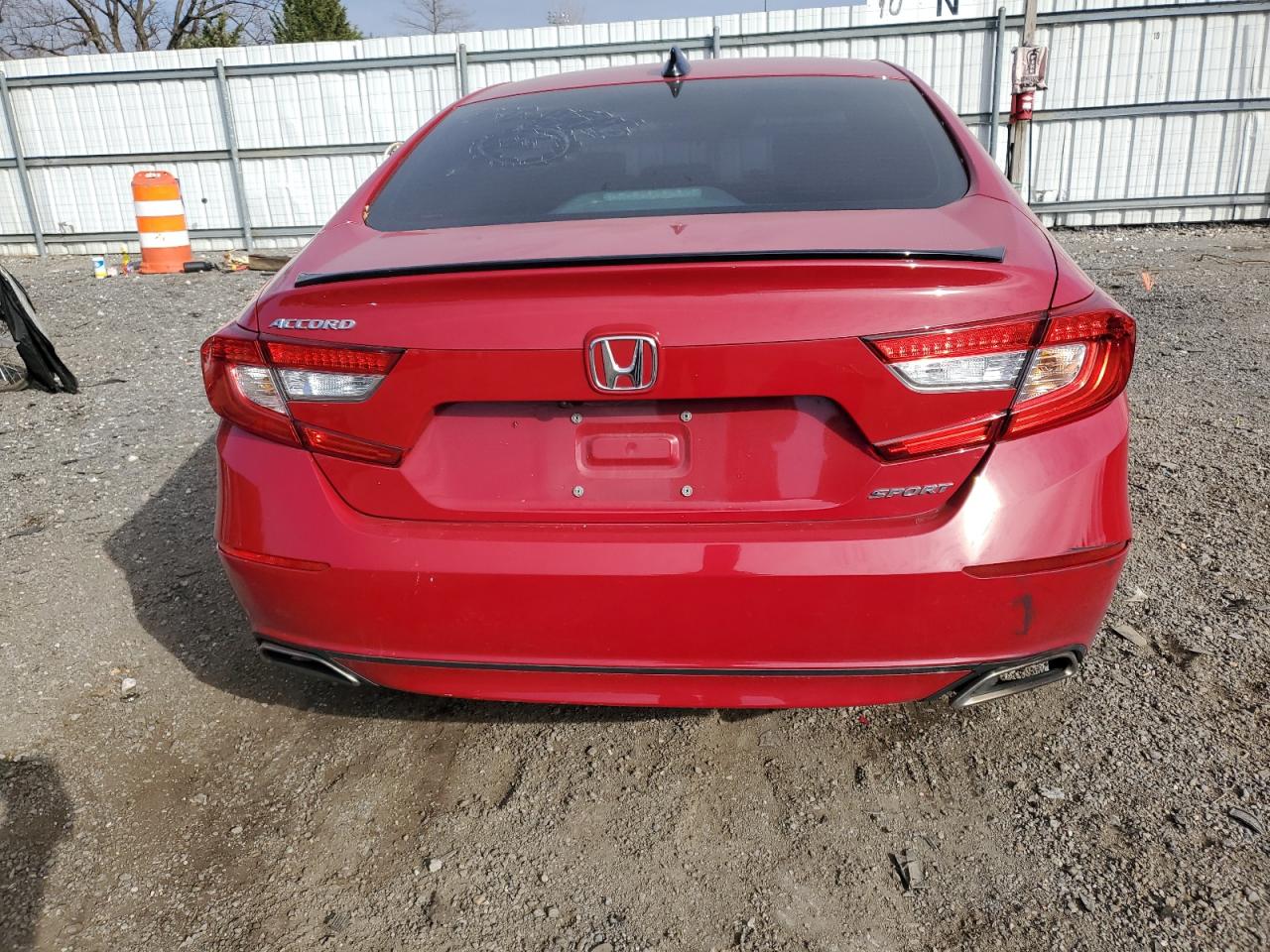 2021 Honda Accord VIN 1HGCV1F39MA059412 Copart auction photo, front end / minor dent/scratches damage thumbnail 6