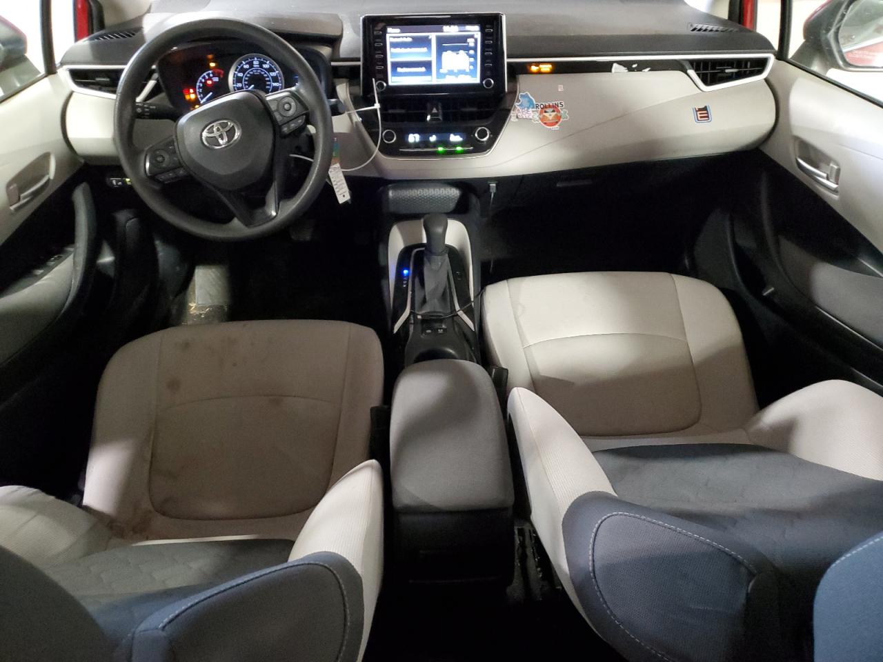 2020 Toyota Corolla VIN JTDEPRAE2LJ023780 Copart auction photo, front end / minor dent/scratches damage thumbnail 8